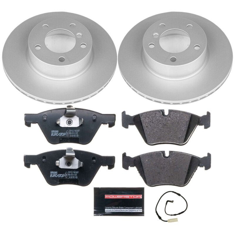 PowerStop Power Stop 08-10 BMW 128i Front Euro-Stop Brake Kit