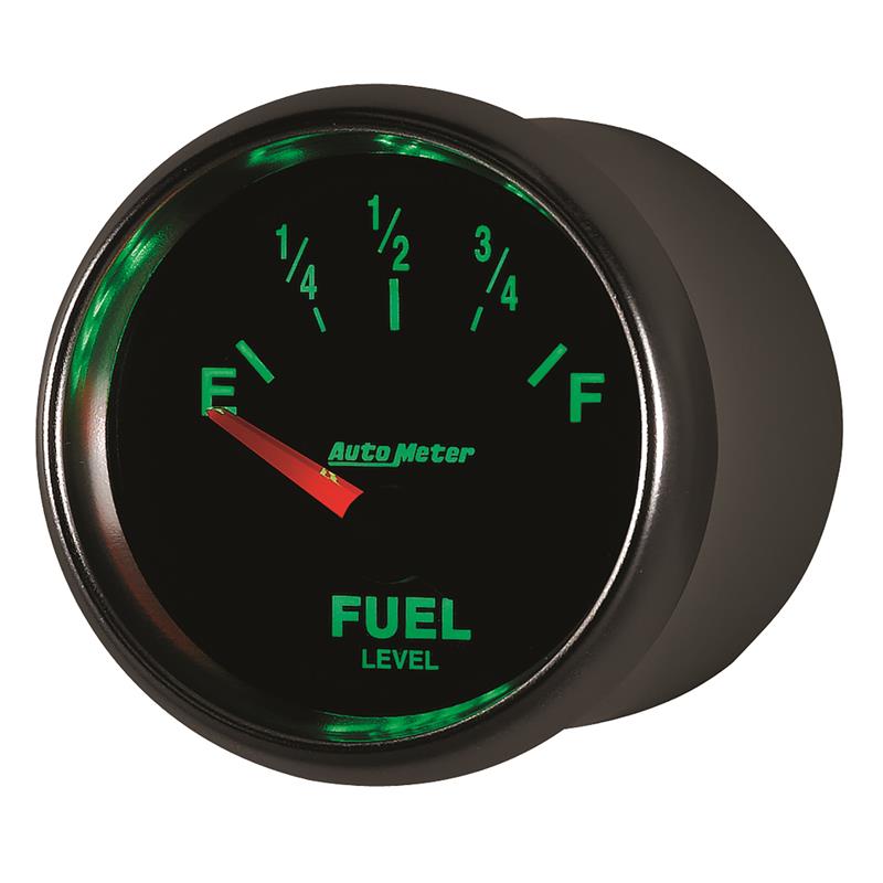 AutoMeter Gauge Fuel Level 2-1/16in. 240 Ohm(e) to 33 Ohm(f) Elec Gs