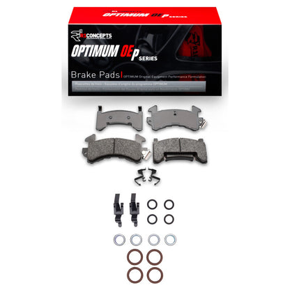 R1 Concepts R1 98-03 Chevrolet S10 Front Optimum OE Pads & Hardware Kit