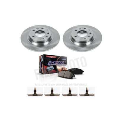 PowerStop Power Stop 98-02 Mazda 626 Rear Autospecialty Brake Kit