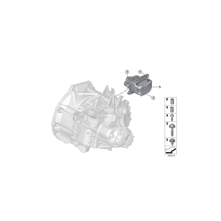 Genuine BMW Mini 07129908653 F40 G11 Hexagon Screw, Self-Threading M8X20SPU210.9 (Inc. Cooper S)