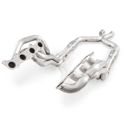 Stainless Works Stainless Power 2011-14 Mustang GT Headers 1-7/8in Primaries High-Flow Cats 3in X-Pipe