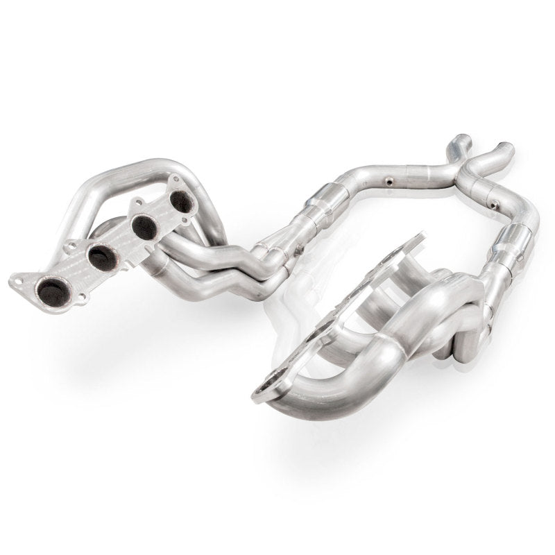 Stainless Works Stainless Power 2011-14 Mustang GT Headers 1-7/8in Primaries High-Flow Cats 3in X-Pipe
