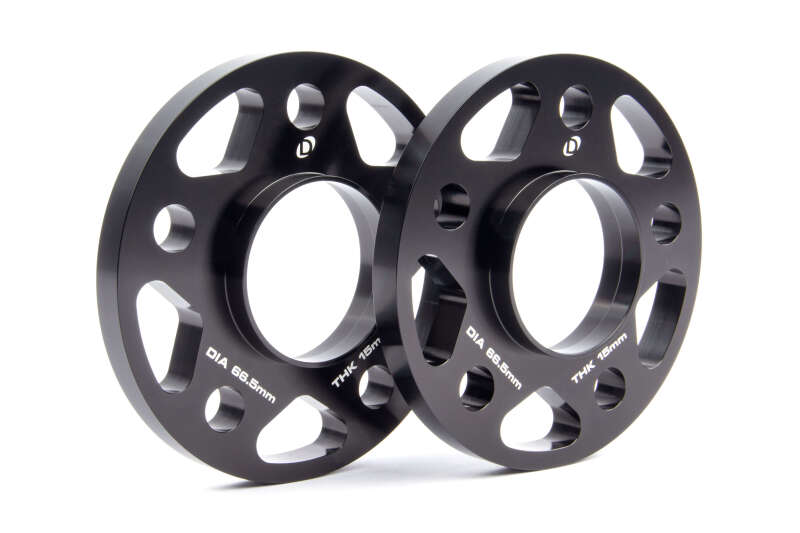 Dinan Wheel Spacers - 5x112 - 66.5mm CB - 15mm Thick (Set of 2)