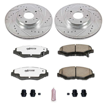 PowerStop Power Stop 13-15 Acura ILX Front Z26 Street Warrior Brake Kit