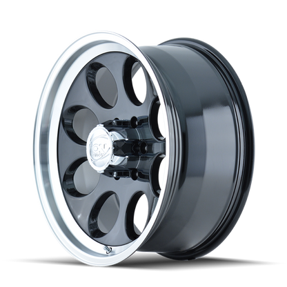 ION Wheels ION Type 171 15x10 / 6x139.7 BP / -38mm Offset / 106mm Hub Black/Machined Wheel