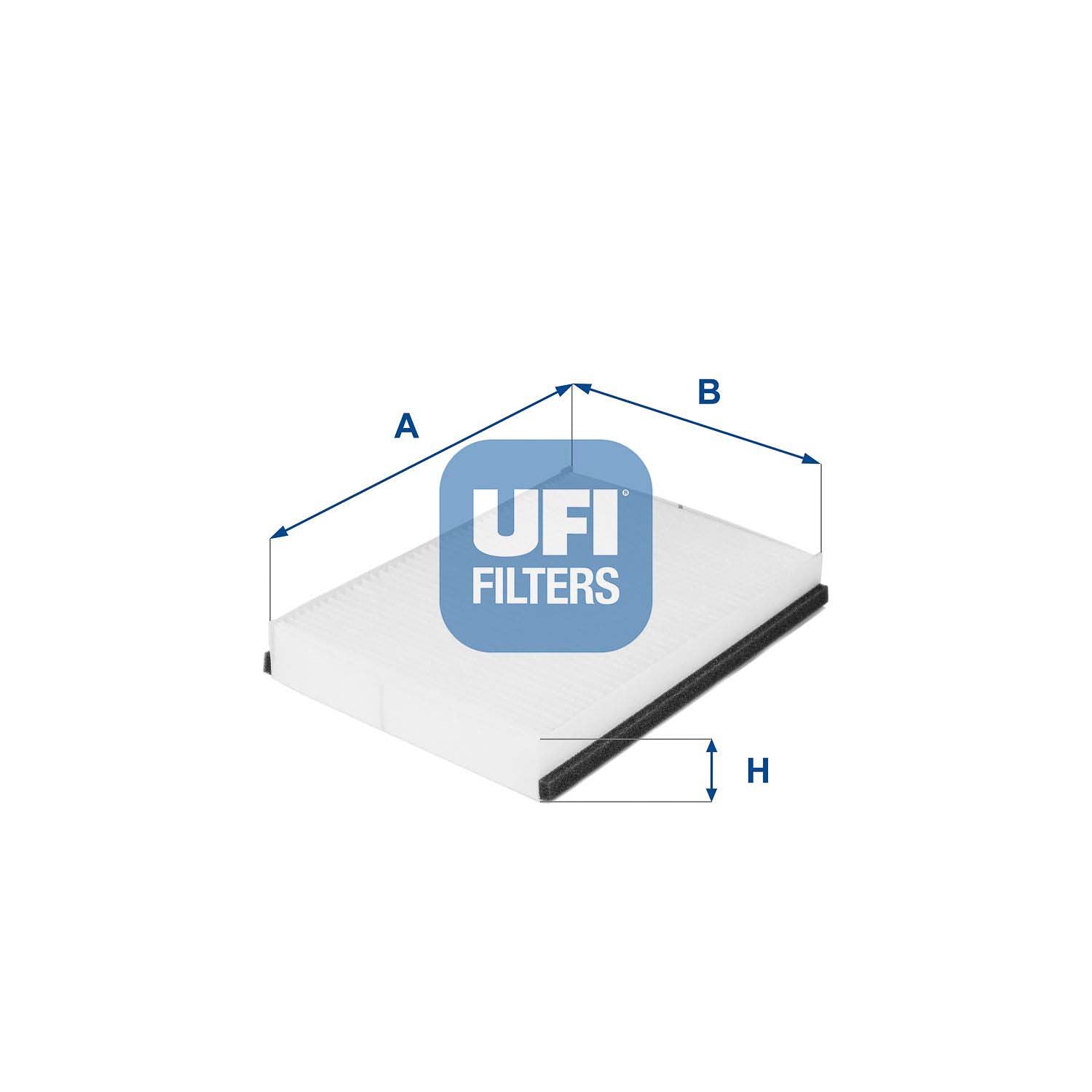 UFI 30.895.00 Air Filter For Daihatsu Charade Ii Hatchback (G11, G30)
