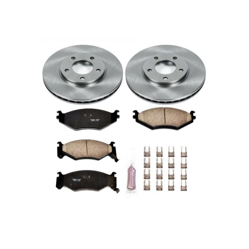PowerStop Power Stop 91-95 Chrysler Town & Country Front Autospecialty Brake Kit