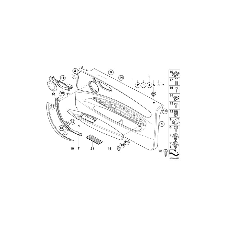 Genuine BMW Mini 51417122657 E82 E87 E93 Threaded Bolt (Inc. 120d, Cooper ALL4 & 330d)