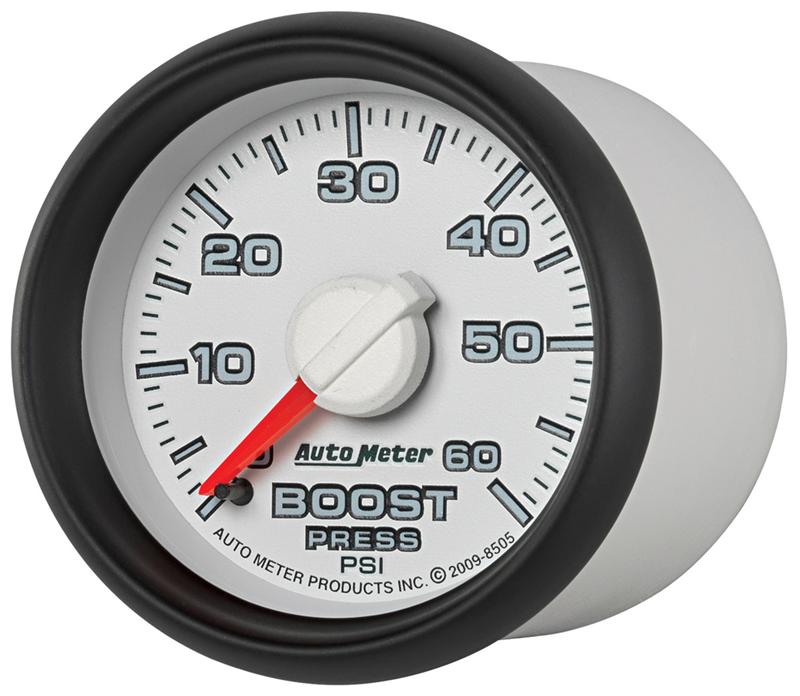 Autometer Factory Match 52.4mm Mechanical 0-60 PSI Boost Gauge