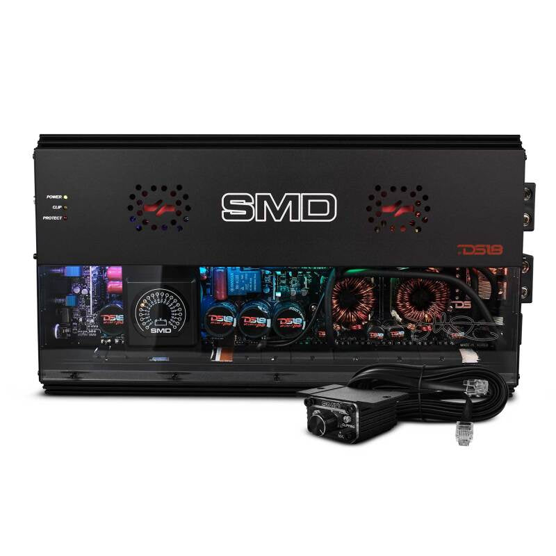 DS18 Steave Meade Colab 1-Channel Amp Class D 5000/1ohm 3500/2ohm 2000/4ohm Watts LED Lights