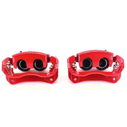 PowerStop Power Stop 10-18 Lexus RX350 Front Red Calipers w/Brackets - Pair