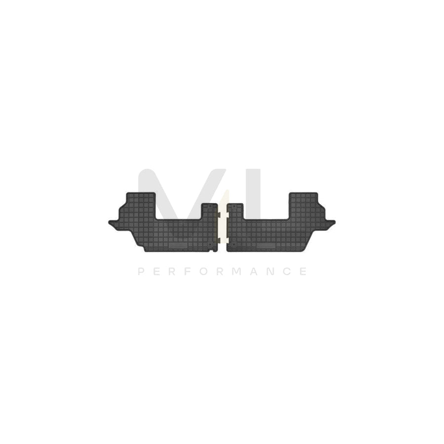 FROGUM Tailored 0435-3 Floor mat set for KIA Carens IV (RP) Elastomer, Rear, Quantity: 2, Black, (LHD)