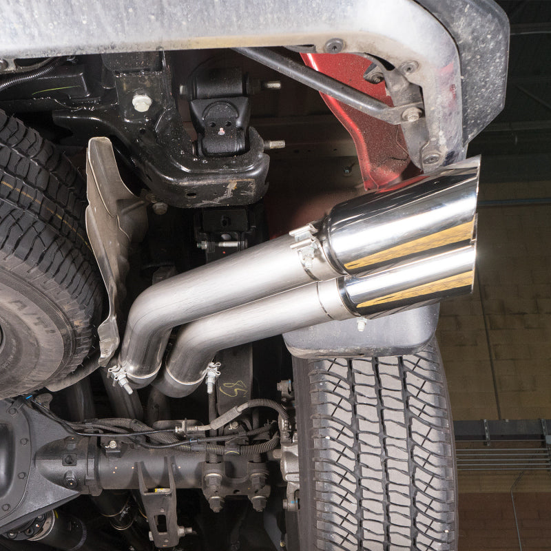 Stainless Works 2020-21 Silverado HD 6.6L Redline Catback Polished Tips