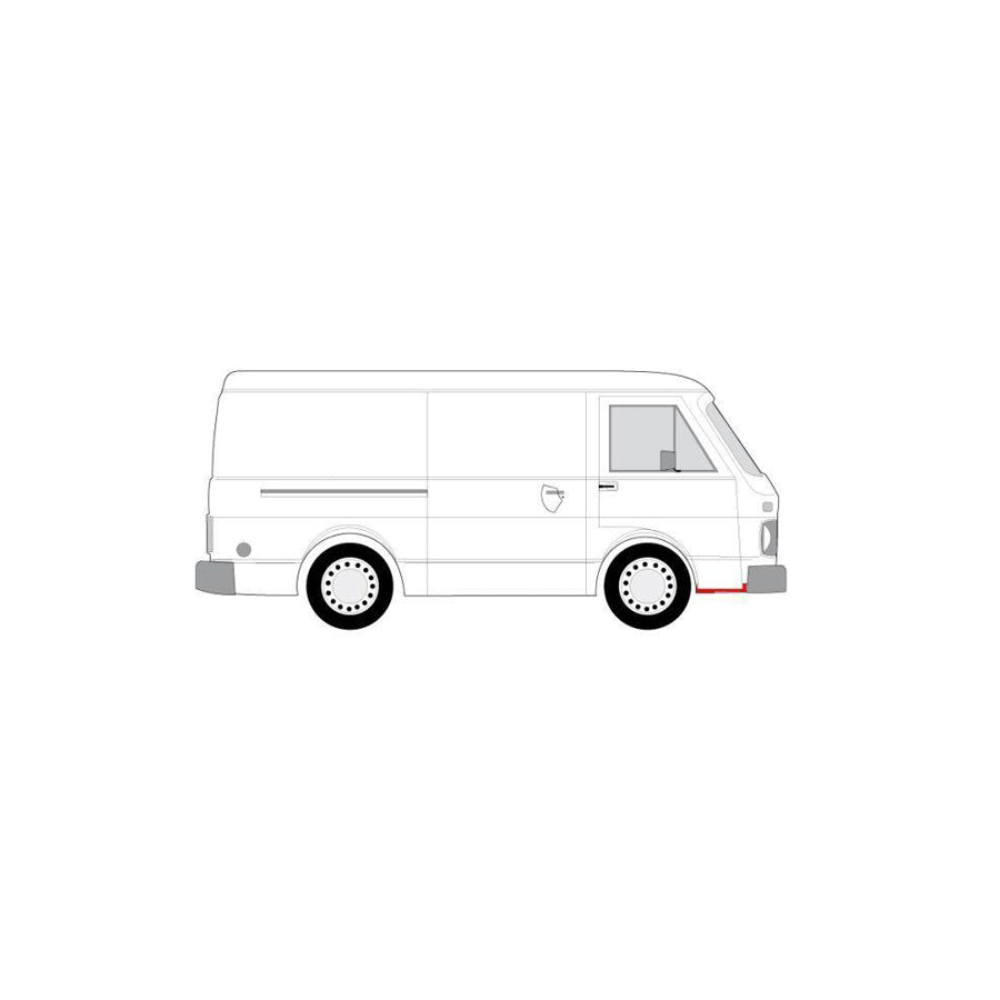 Blic 6508-05-9560242P Rocker Panel for VW Lt