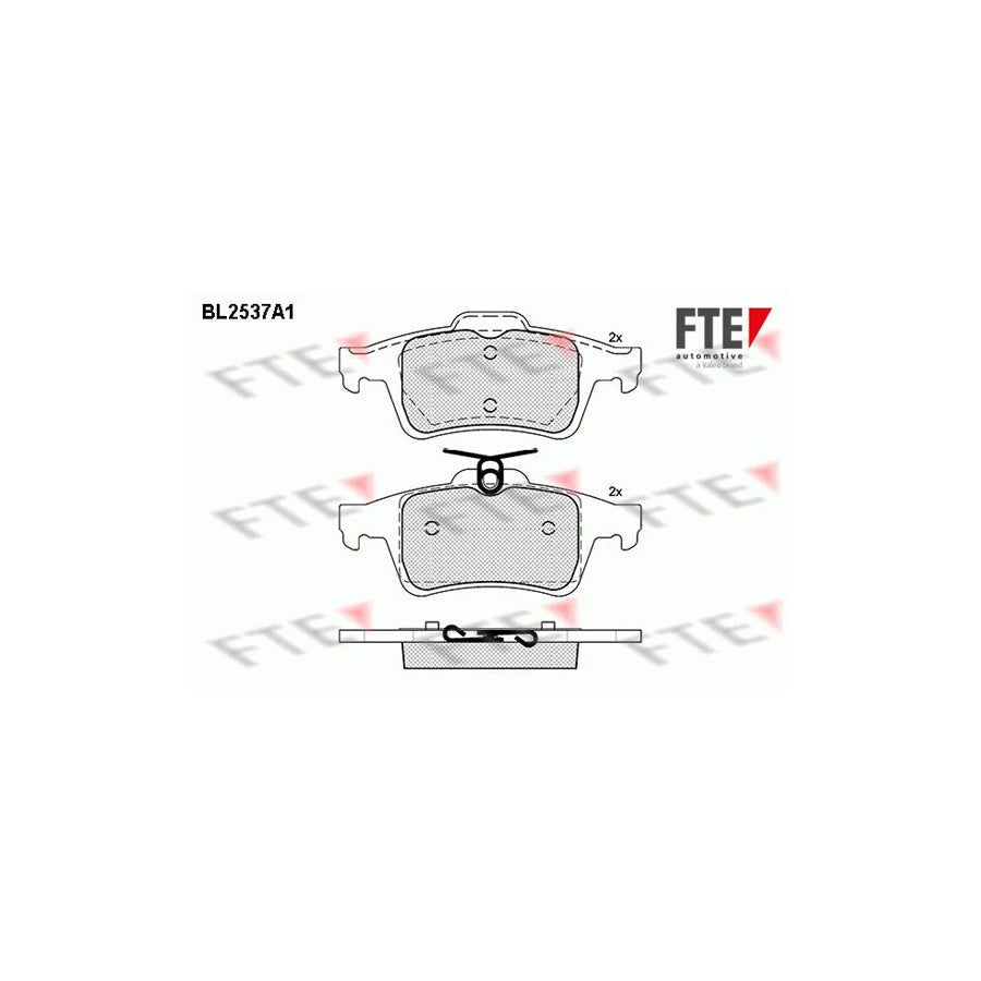 FTE 9010789 Brake Pad Set