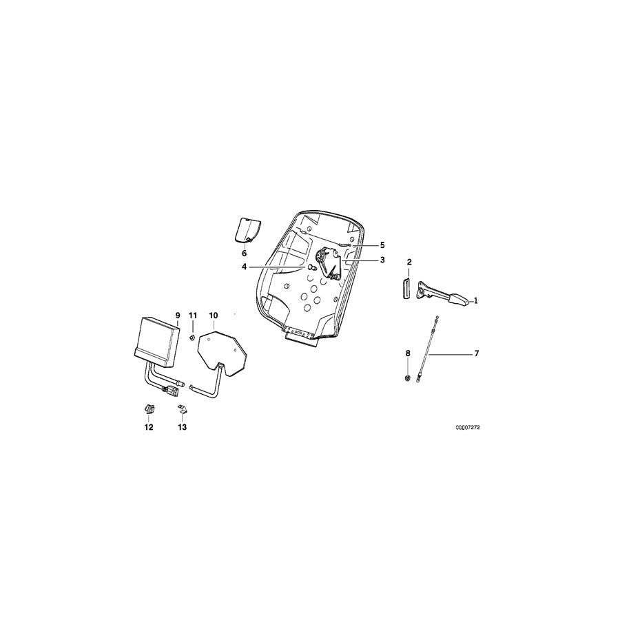 Genuine BMW 72161858017 E36 E34 E60 Circlip (Inc. M5)
