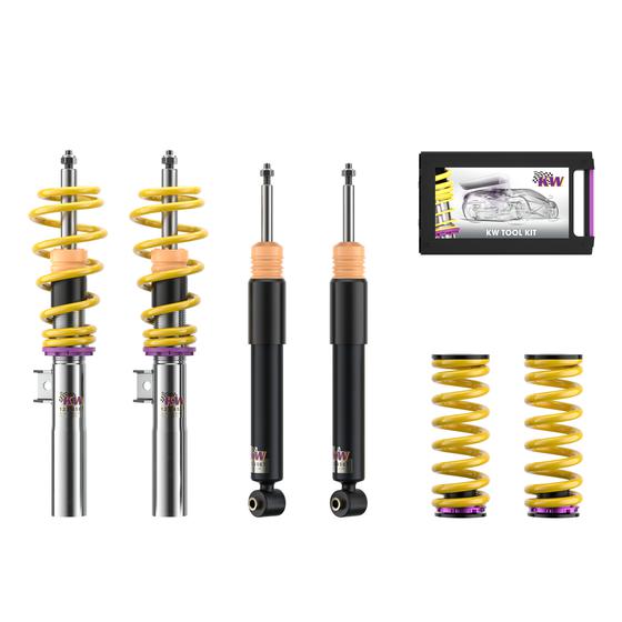 KW 10282035 Coilover suspension V1 inox <br>(incl. deactivation for electronic dampers)