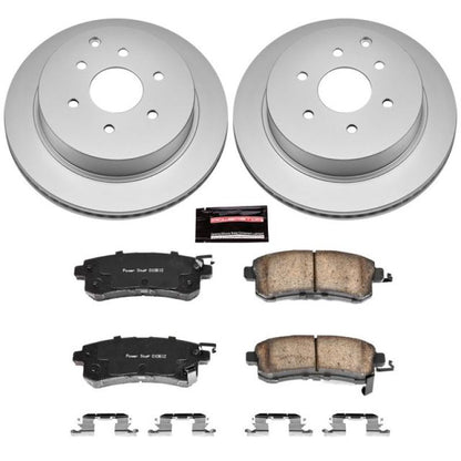 PowerStop Power Stop 11-13 Infiniti QX56 Rear Z17 Evolution Geomet Coated Brake Kit
