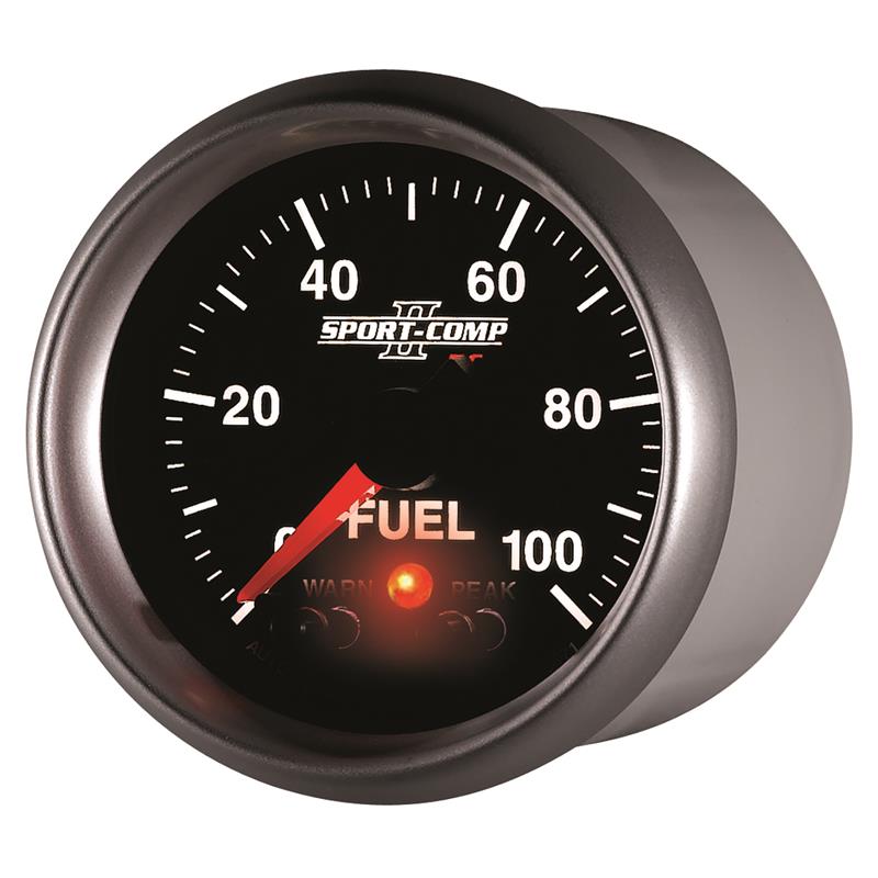 Autometer Sport-Comp II 52mm 0-100 PSI Fuel Pressure Gauge