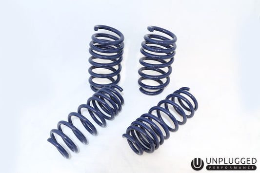 UNPLUGGED PERFORMANCE UP-M3-310-2.1 DUAL RATE LOWERING SPRING SET MODERATE (1.5") RWD FOR TESLA MODEL 3