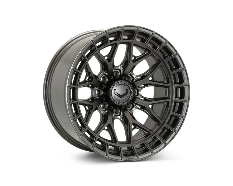 Vossen HFX-1 20x10 - 8x180 - ET18 - Super Deep Face - 124.3 - Matte Gunmetal Wheel