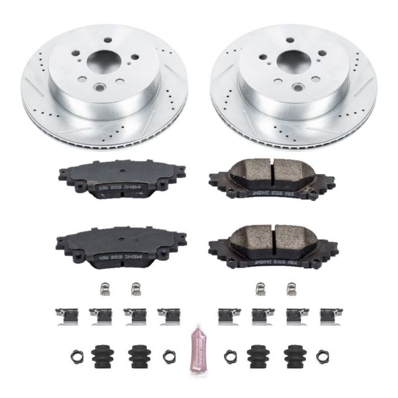 PowerStop Power Stop 14-15 Lexus IS250 Rear Z23 Evolution Sport Brake Kit