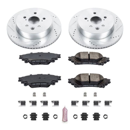 PowerStop Power Stop 14-15 Lexus IS250 Rear Z23 Evolution Sport Brake Kit