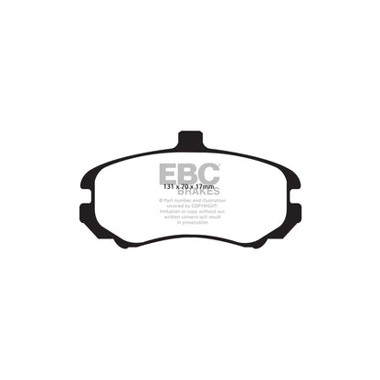 EBC DPX2028 Hyundai Elantra Ultimax Front Brake Pads - Sumitomo Caliper 2 | ML Performance UK Car Parts