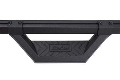 Dee Zee 99-23 Chevrolet/GMC/Dodge/Ford Full Size Truck Hex Cast -Super Cab Side Steps (Txt Blk)