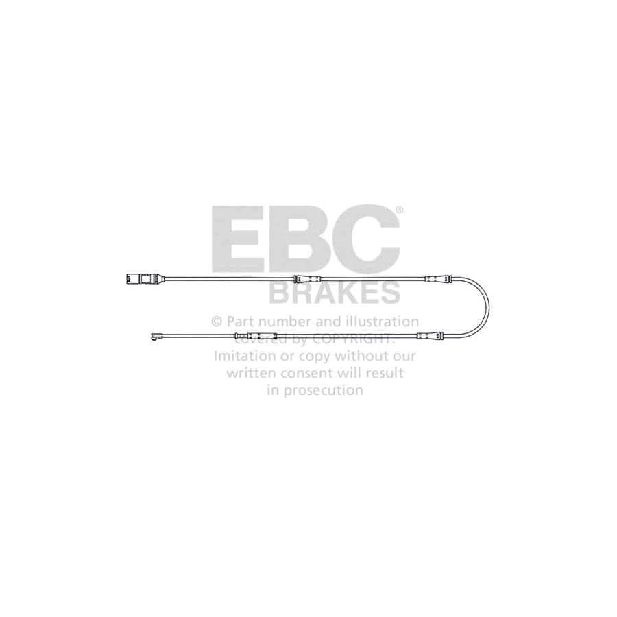 EBC EFA160 BMW F07 Rear Wear Leads - ATE Caliper 1 | ML Performance UK Car Parts