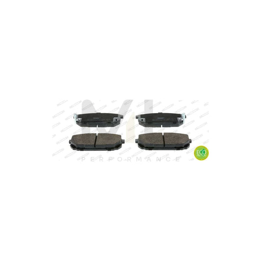 Ferodo Premier Eco Friction FDB1736 Brake Pad Set With Acoustic Wear Warning, Without Accessories