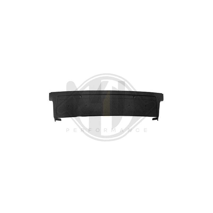 DIEDERICHS 1242154 Number plate holder for BMW 7 (E38) Front, Black, frameless
