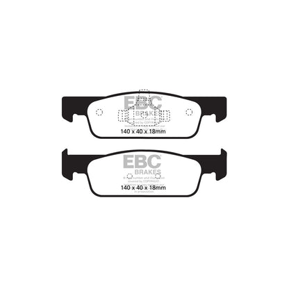 EBC DP52146NDX Renault Clio Mk4 Bluestuff NDX Front Brake Pads  2 | ML Performance UK Car Parts