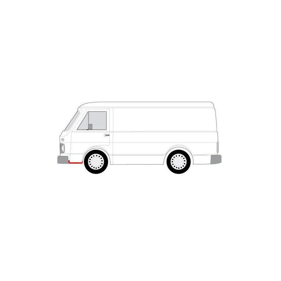 Blic 6508-05-9560241P Rocker Panel for VW Lt