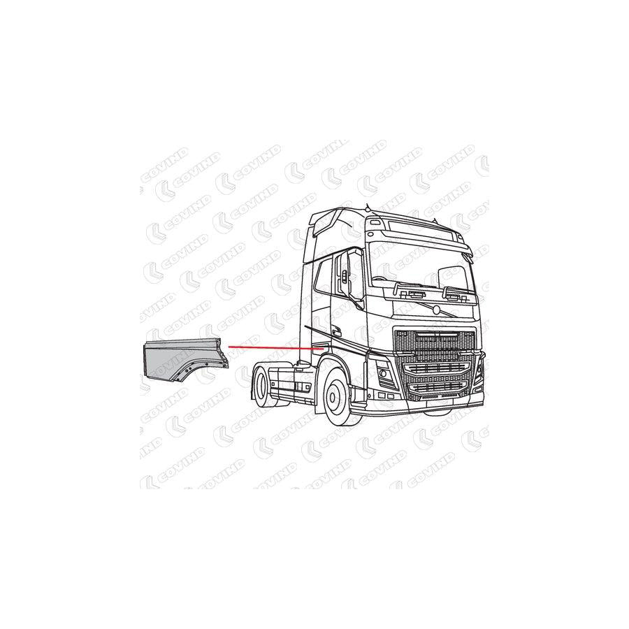 Covind 4Fh/250 Wing Fender