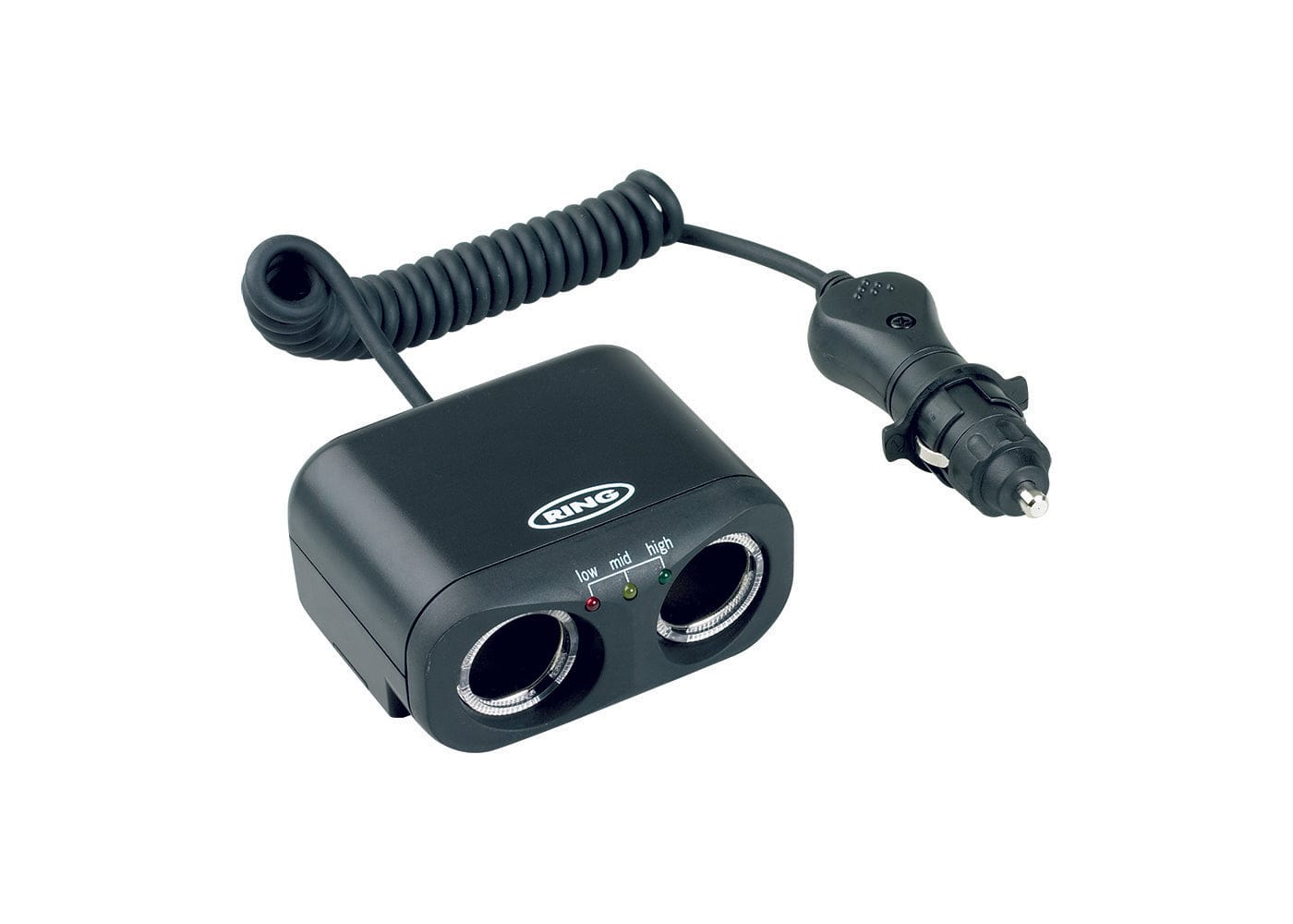 RING RMS2 Twin Multisocket With Battery Analyser
