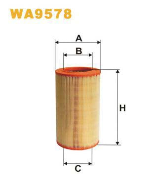 WIX Filters WA9578 Air Filter