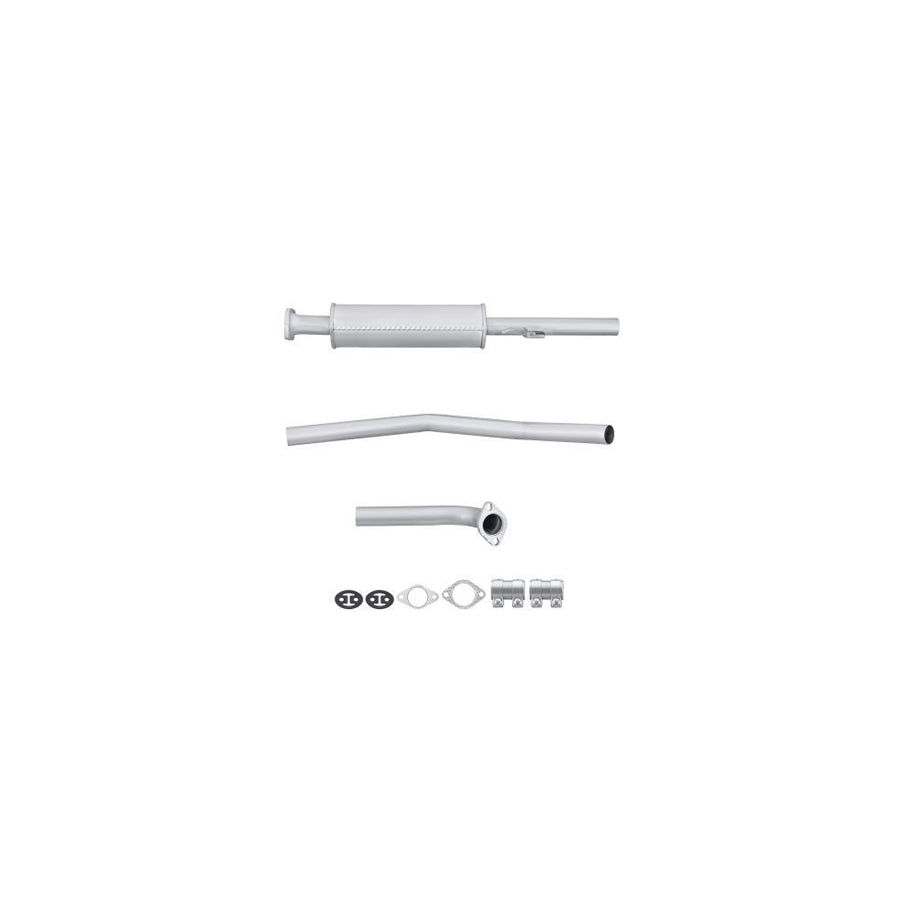 Hella 8LB 366 020-621 Front Silencer
