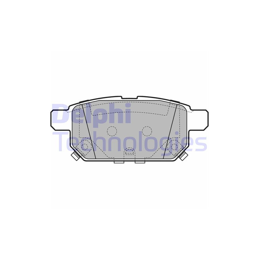 Delphi Lp2687 Brake Pad Set