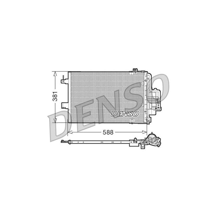 DENSO DCN20021 Air Conditioning Condenser