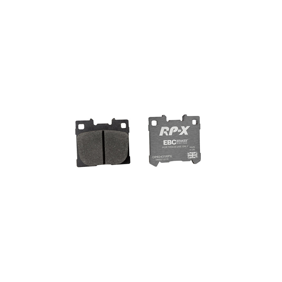 EBC DP82431RPX Toyota Yaris GR RP-X Full Race Rear Brake Pads 1 | ML Performance UK Car Parts