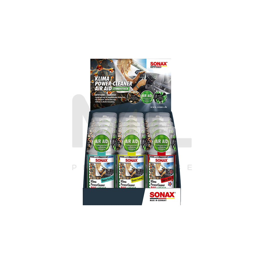 Sonax Car A/C Cleaner AirAid mixed Counter Display 100ml