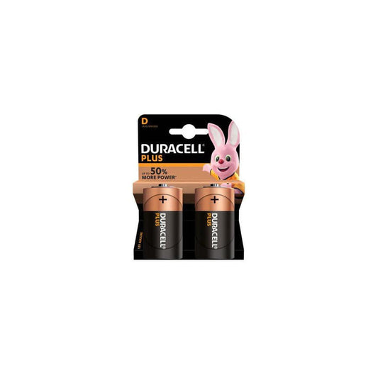 DuraCell Plus Power D/LR20 Battery (Card of 2)