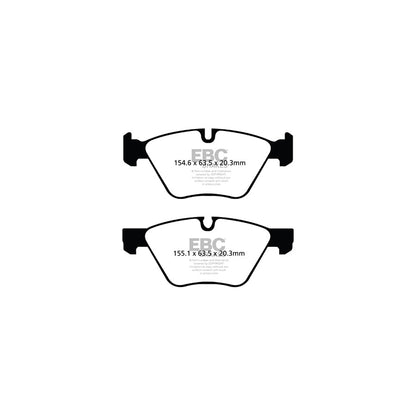 EBC PD40K282 BMW E81 E87 Ultimax Pad & Plain Disc Kit - ATE Caliper 2 | ML Performance UK Car Parts