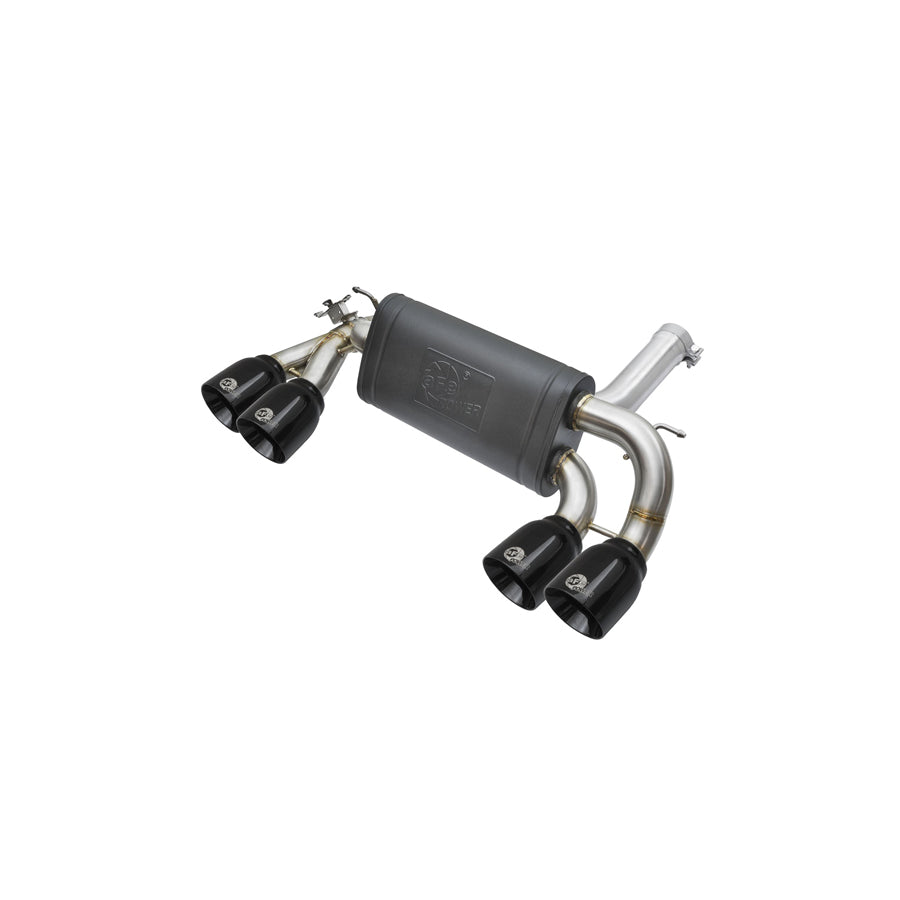 aFe 49-36333-B Axle-Back Exhaust System BMW M2 (F87) 16-18 L6-3.0L (T) N55