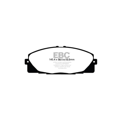 EBC PDKF2322 Toyota Hi-Ace (Power Van) Ultimax Front Brake Pad & Plain Disc Kit 2 | ML Performance UK Car Parts