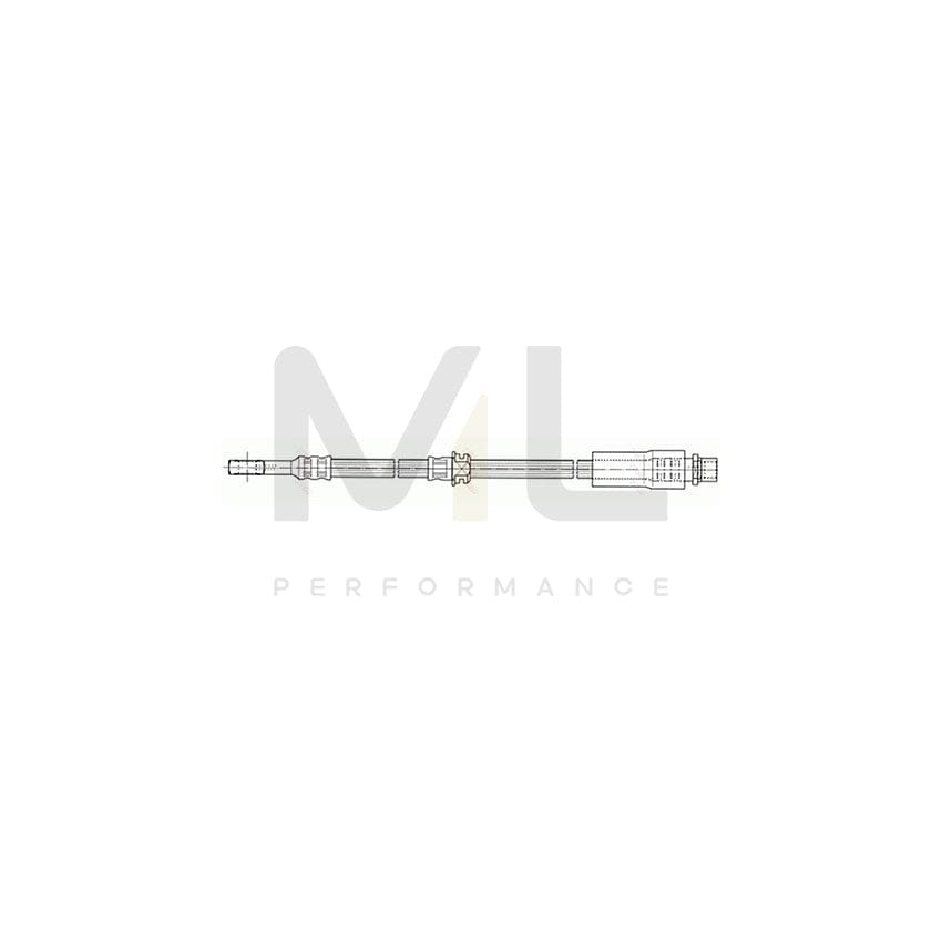 TRW PHD673 Brake Hose 445mm, M10x1