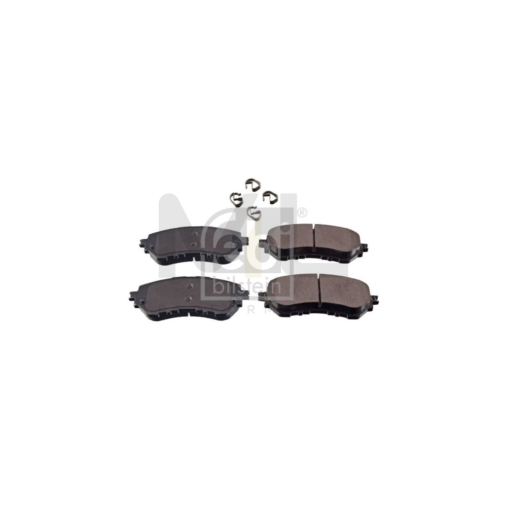 Febi Bilstein 170814 Brake Pad Set For Toyota Yaris Front Axle, With Staples | ML Performance Car Parts