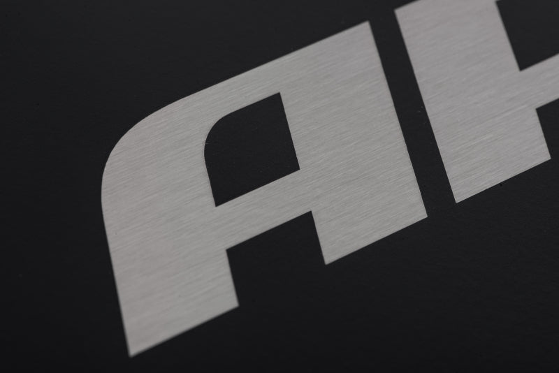 APR License Plate - Silver Logo/Black Plate